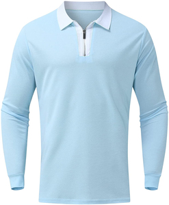 Golf Jersey Breathable Performance Polo <b>Shirt</b> Custom Design Moisture Wicking Quick Dry Sportswear Wholesale Supplier - Product Image 3