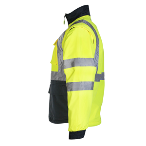 Custom Reflective ANSI Class 3 Workwear Jacket <b>Waterproof</b> Safety <b>Work</b> Jacket for Men Women - Product Image 1