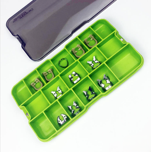 Kit de perforadores manuales de dique de goma de acero para ortodoncia con abrazaderas, instrumentos quirúrgicos - Product Image 4