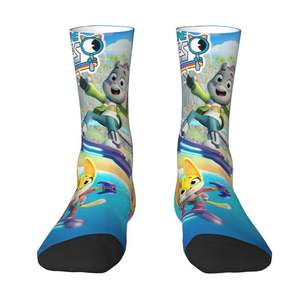 Splendid Apparel Chaussettes décontractées à motif uni, respirantes, en Polyester/Nylon, pour adultes, été, yoga, ODM - Product Image 2