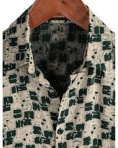 Camiseta Deportiva de Compresión Transpirable de Algodón 100% Blanca, Personalizada con Impresión Gráfica, Marca Personalizada, Manga Corta para Hombre - Product Image 3