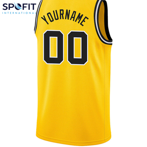 Maillot de basketball sans manches respirant pour adultes, personnalisable en couleur pour les sports d'équipe, tailles plus, fabriqué par un fabricant OEM - Product Image 4