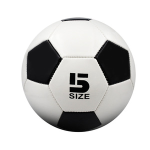 Ballon de football personnalisé avec logo imprimé, fabricant OEM, vente en gros, ballon de sport durable en TPU taille 5 pour matchs - Product Image 2