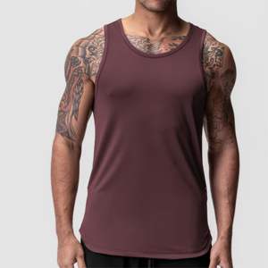 Camiseta sin mangas moderna para hombre, camiseta de gimnasio transpirable de algodón, chaleco deportivo para entrenamiento, fitness y culturismo de verano. - Product Image 1