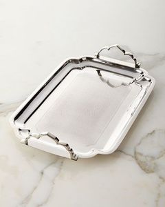 Luxury Eco-Friendly Stainless Steel Decorative Serving Tray with <b>Mirror</b> Finish for Wedding Gift and Festive Home Decoration - Product Image 3