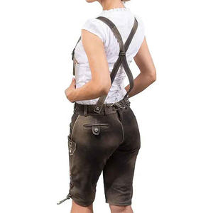 Costume Lederhosen pour femmes avec logo brodé personnalisé – Tenue haut de gamme pour l'Oktoberfest - Product Image 5