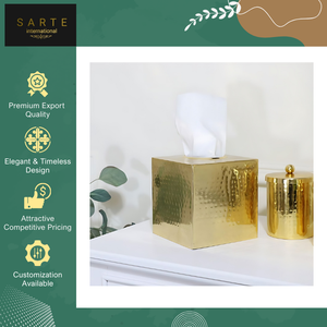 Caja de pañuelos multiusos de lujo, hecha a mano, impermeable, ecológica, duradera, de calidad superior, personalizable y decorativa para el hogar. - Product Image 6