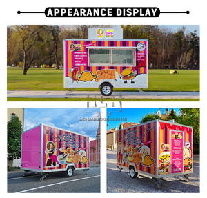 Camion de restauration entièrement équipé, chariot à hot-dogs, remorque de camion de restauration personnalisée aux États-Unis avec équipement de cuisine complet - Product Image 3