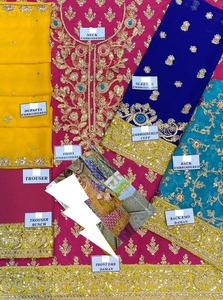 Robe de soirée indienne en mousseline de soie, tenue de haute qualité, 2021 - Product Image 4