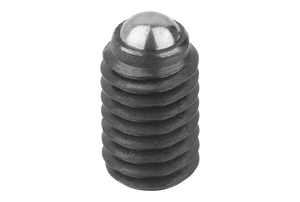 Tornillo de Empuje con Extremo Esférico Sin Cabeza, Forma: Acero Esférico, M12, L=42, Acero QT, Compuesto: Acero para Rodamientos de Bolas - Product Image 4