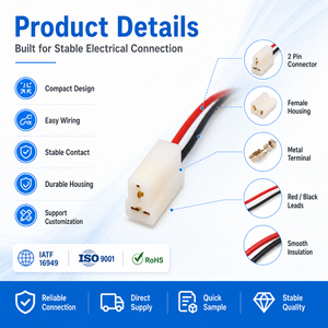 Nhiệt Độ Cao Chịu Mài Mòn 6.3Mm Không Thấm Nước Che Chắn Kết Nối Dây Khai Thác Cho Tự Động Xe Máy Điện Tử Điện - Product Image 5
