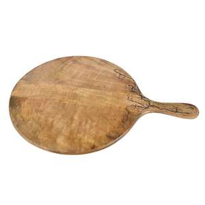 Tabla de Cortar de Madera Hecha a Mano, Forma Cuadrada, Acabado Natural, Reutilizable, Apta para Lavavajillas, 1.3 cm de Grosor, Utensilios de Cocina para Cortar - Product Image 2