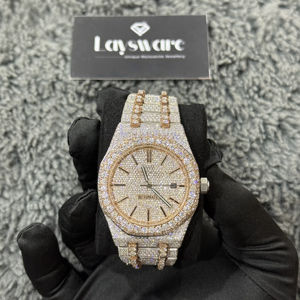 Reloj de Lujo con Moissanita de Cuarzo, Diseño de Espinas, para Fiestas y Bodas, Suministro Directo de Fábrica, Precio desde EE. UU. y Reino Unido, Compra al por Mayor - Product Image 1