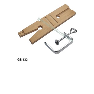 Multiuse <b>Bench</b> Pin with V Slot Clamp Jewelry Making <b>Tool</b> Wooden <b>Bench</b> Support for Goldsmith Hand <b>Tool</b> Work |Item No GS-133 - Product Image 2