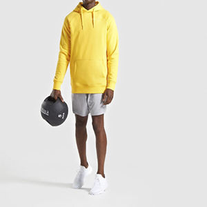 Sudadera con Capucha para Hombre de Alta Calidad, Color Lila, con Bordado Morado, Diseño Sólido, para Invierno - Product Image 2