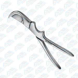 Eccentric <b>Sliding</b> Blade Orthopedic Clamp Surgical Medic Instrument 190 Mm Rib Shears Straight Sharp or Blunt Bone and Rib Shears - Product Image 3