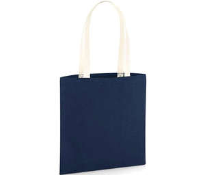 Recycled Cotton Shopping Tote <b>Bag</b> | Large Capacity Reusable Grocery Shopper | Long Handle Eco Friendly Carryall Custom Logo <b>Bag</b> - Product Image 5