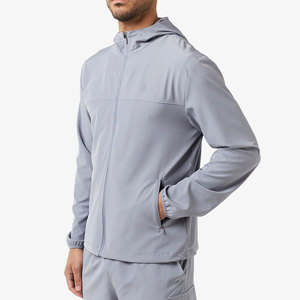 Conjunto de Chaqueta Cortavientos y Pantalones Cortos Deportivos para Hombre, Transpirable, de Secado Rápido, para Actividades al Aire Libre - Product Image 2