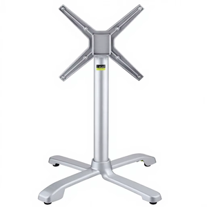 Aluminium Auto Adjust SX 26 Table Base with <b>Black</b> Powder Coat Durable Metal Dining Table Uses Base For Sale - Product Image 1