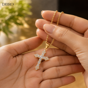 Fashion Luxury 925 Sterling Silver Moissanite Necklace High Quality Cross <b>Pendant</b> Women Necklace Jewelry - Product Image 4