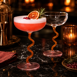 Verres à cocktail colorés en borosilicate faits à la main de 130 ml, sans plomb, coupe Martini, verrerie de bar réutilisable en gros - Product Image 6