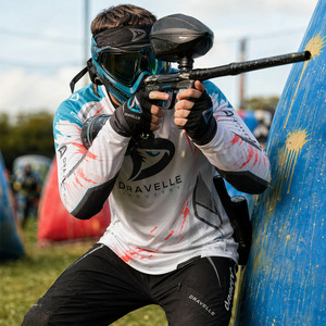 Premium Glacier <b>Paintball</b> Jersey Custom Speedball Shirt with Burst Sleeve Design - Product Image 6