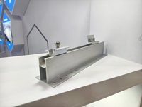 Système de montage sur toit en aluminium Jinda Industrial Mini Rail pour panneaux solaires photovoltaïques, toits en tuiles plates, résistance au vent fort et à la neige