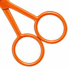 Tijeras de Manicura de Acero Inoxidable de Marca Privada, Tijeras de Punta Redondeada con Cuchilla Afilada, Herramienta Segura para Recortar el Vello de la Nariz, Proveedor OEM ODM - Product Image 4