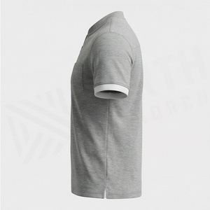 Polos de Alta Calidad para Hombre con Media Cremallera, Tela de Algodón Cómoda, Diseño Elegante, Transpirable y Suave, Ideal para Uso Casual - Product Image 3