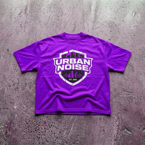 เสื้อยืดคอตตอน 100% 280gsm ผ้าเฟรนช์เทอร์รี่ วินเทจวอช สีดำ ทรงโอเวอร์ไซส์ แขนยาว สำหรับผู้ชาย ตกแต่งด้วยลายกราฟิกประดับเพชร - Product Image 1