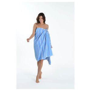 Toalla de Playa y Piscina de Algodón Orgánico 100% Ecológica de Secado Rápido y Alta Calidad, Personalizada con Logotipo Deportivo Reactivo, Venta al Por Mayor - Product Image 5