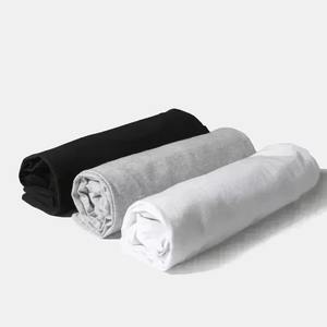 Camiseta de algodón grueso estampada para hombre 2026, estilo americano, manga corta, corte holgado, cuello redondo, informal de verano, versátil. - Product Image 5