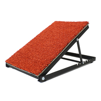 Equipo de entrenamiento de baseball, soporte oscilante con césped artificial