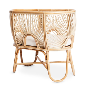 Los Más Vendidos 2026: Cunas de Ratán Hechas a Mano con Colchón Suave, Muebles para Guardería con MOQ Flexible - Product Image 4