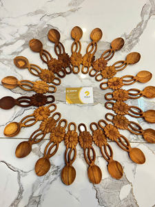 Cuillères en bois Welsh Love au design unique, faites à la main, écologiques, prix de gros, cadeau, logo personnalisé - Product Image 6