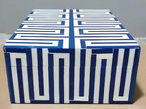 Caja de Joyería Decorativa Hecha a Mano con Diseño Marroquí de Flor de Amor con Incrustaciones de Hueso Ecológica, Decoración para Mesa del Hogar, Año Nuevo - Product Image 4