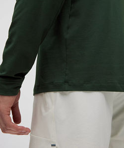 เสื้อยืดแขนยาวผู้ชายทรงปกติ ผ้าเจอร์ซีย์คอตตอน 100% 260GSM สไตล์ทันสมัย ยอดนิยม ดีไซน์แนวสตรีท รักษ์โลก - Product Image 3