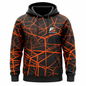 Sudadera Deportiva con Capucha para Hombre, Personalizada con Sublimación, Diseño Geométrico, para Gimnasio, Fitness, Entrenamiento Atlético, Running - Product Image 1