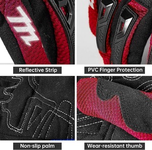 Guantes de Motocicleta Duraderos para Carretera, Ciudad y Uso Todoterreno - Product Image 6