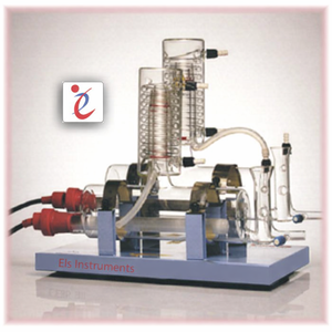 เครื่องกลั่นน้ำสองขั้นตอน ELS Instruments ทำจากแก้วโบโรซิลิเกต ความจุ 2 ลิตร/ชั่วโมง สำหรับห้องปฏิบัติการ ให้ความบริสุทธิ์สูง - Product Image 3