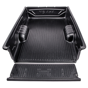 แผ่นปูพื้นกระบะสำหรับ <span class=keywords><strong>Toyota</strong></span> Hilux Vigo Single Cab 2 ประตู 5 ตะขอ แบบหนาพิเศษ กันน้ำ ป้องกันสัมภาระ - Product Image 1
