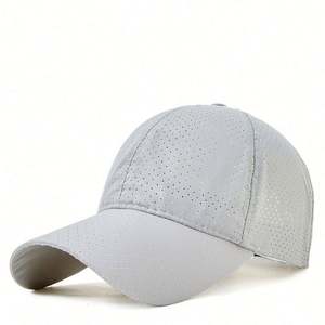 Casquette de baseball respirante à séchage rapide avec perforations laser pour l'été, grande taille, pour hommes et femmes, idéale pour le golf et les sports, protection solaire - Product Image 6