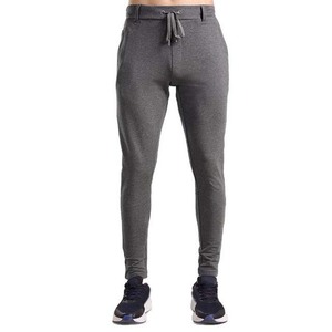 Premium Quality Custom Casual Pocket Outdoor Men's Canvas Acid Jogger Pants <b>Elastic</b> Mid <b>Waist</b> 100% Cotton Solid Color <b>Trousers</b> - Product Image 5