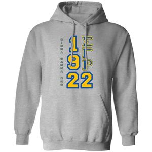 เสื้อฮู้ดพิมพ์ลาย Gray Sigma Gamma Rho Greek Life สำหรับผู้หญิง เสื้อฮู้ดแบบสวมหัว สไตล์ลำลองสำหรับนักศึกษา  สามารถสั่งทำได้ - Product Image 1