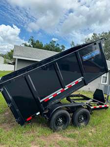 Remolque de Volteo Eficiente con Plataforma de Carga Grande, Mecanismo de Elevación Hidráulico, Estructura Resistente y Conjunto de Ejes Duraderos para Construcción - Product Image 3