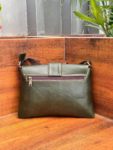 Sac à bandoulière en cuir de vache fait main de luxe pour femmes en cuir véritable pleine fleur grande capacité bandoulière sac à main Logo INS - Product Image 5