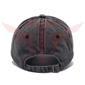 Tactus Industries Unisex Solid Baseball <b>Cap</b> 6-Panel Adjustable Polyester/Cotton <b>Waterproof</b> Canvas Gold Copper Buckle Outdoor Use - Product Image 3