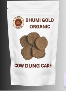 Bhumi Gold Gâteau de Diya en fumier de vache biologique pour la Pooja quotidienne, Durée de conservation de 24 mois, Fabriqué à l'Uttar Pradesh - Product Image 5