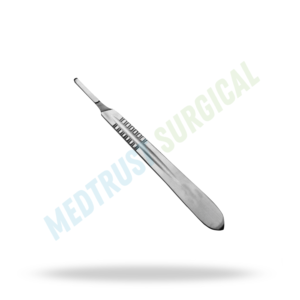 Scalpel Handle #4 14cm Neuro Spine Surgical Instrument Stainless Steel Blade Holder Surgical Use - Product Image 4