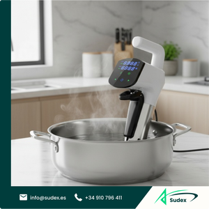 Olla de Cocción Lenta Eléctrica Portátil e Impermeable Sudex KLK-QQ01-9, con Temporizador Digital, para Uso Doméstico y Comercial - Product Image 1